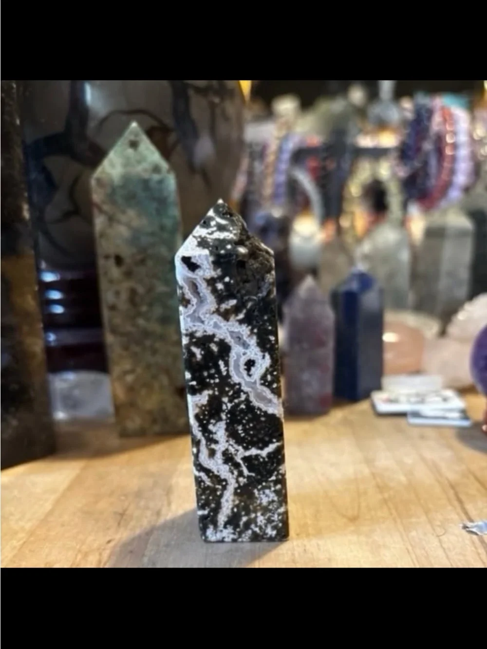 Black and White Ocean Jasper Tower HQ